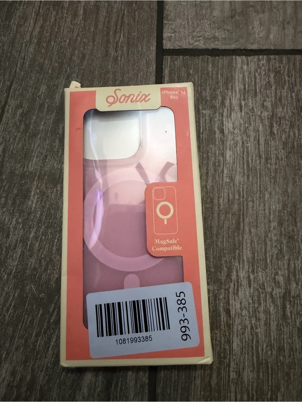 NIB Sonix Case For IPhone 16 Pro | Compatible With MagSafe | Jelly Pink
